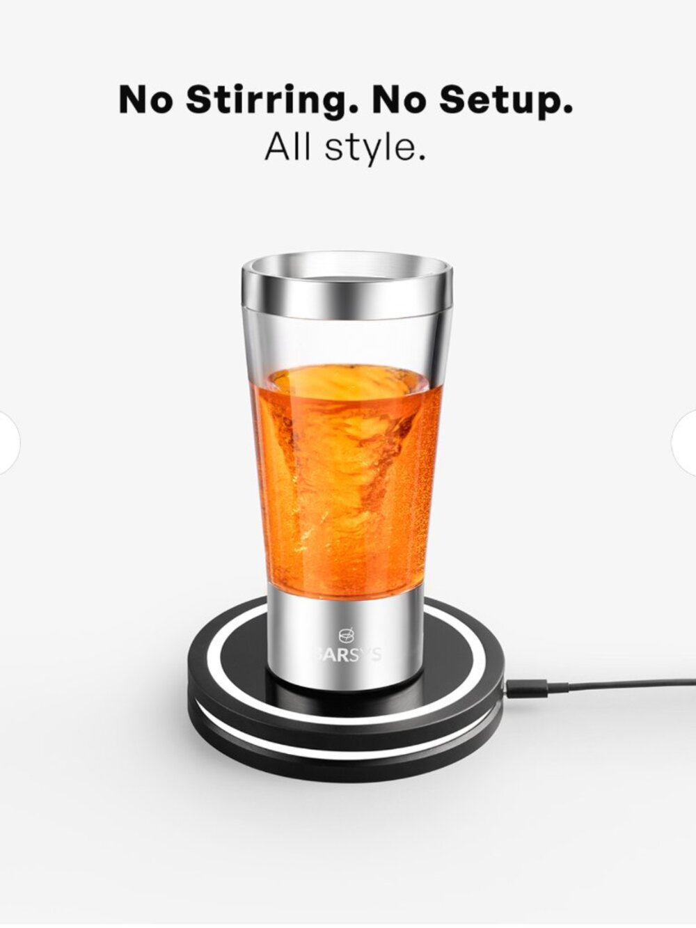 Barsys Coaster 2.0 + Mixer Combo